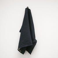 7115 Linen Tea Towel - Navy