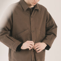 Signature Panel Pockets Shirt Jacket - Fall Edition - Brown