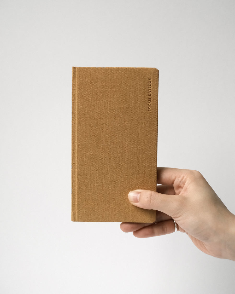 7115 Pocket Daybook - Mustard Yellow