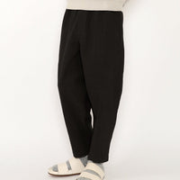 Signature Elastic Pull-Up Trouser - Heavy Canvas Edition - Black