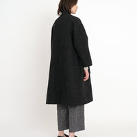 Pocket Long Coat - FW23 - Heather Charcoal