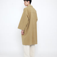 Spring Lapel Coat - SS25 - Washed Kelp