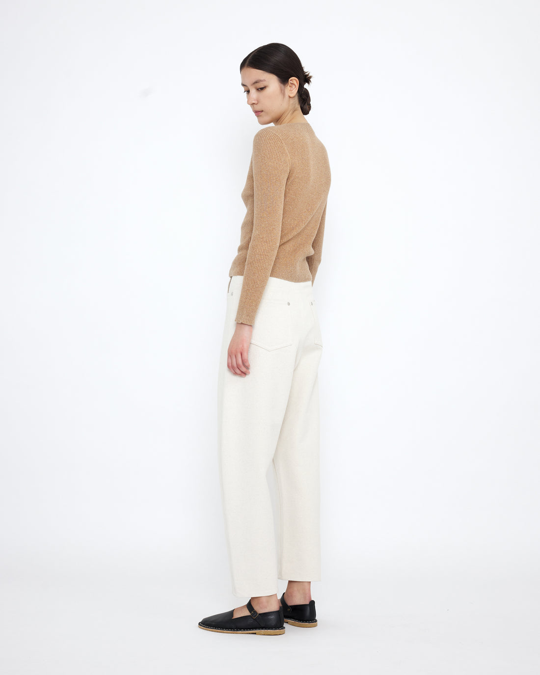 Longsleeves Ribbed Fine Knit - SS25 - Clay