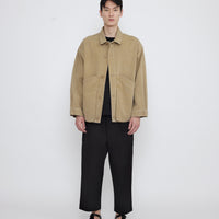 Signature Panel Pockets Shirt Jacket - Spring Edition - Washed Kelp