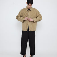 Signature Panel Pockets Shirt Jacket - Spring Edition - Washed Kelp