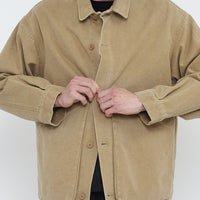 Signature Panel Pockets Shirt Jacket - Spring Edition - Washed Kelp