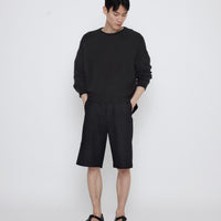 Signature Poet Sleeves Sweater - Charcoal