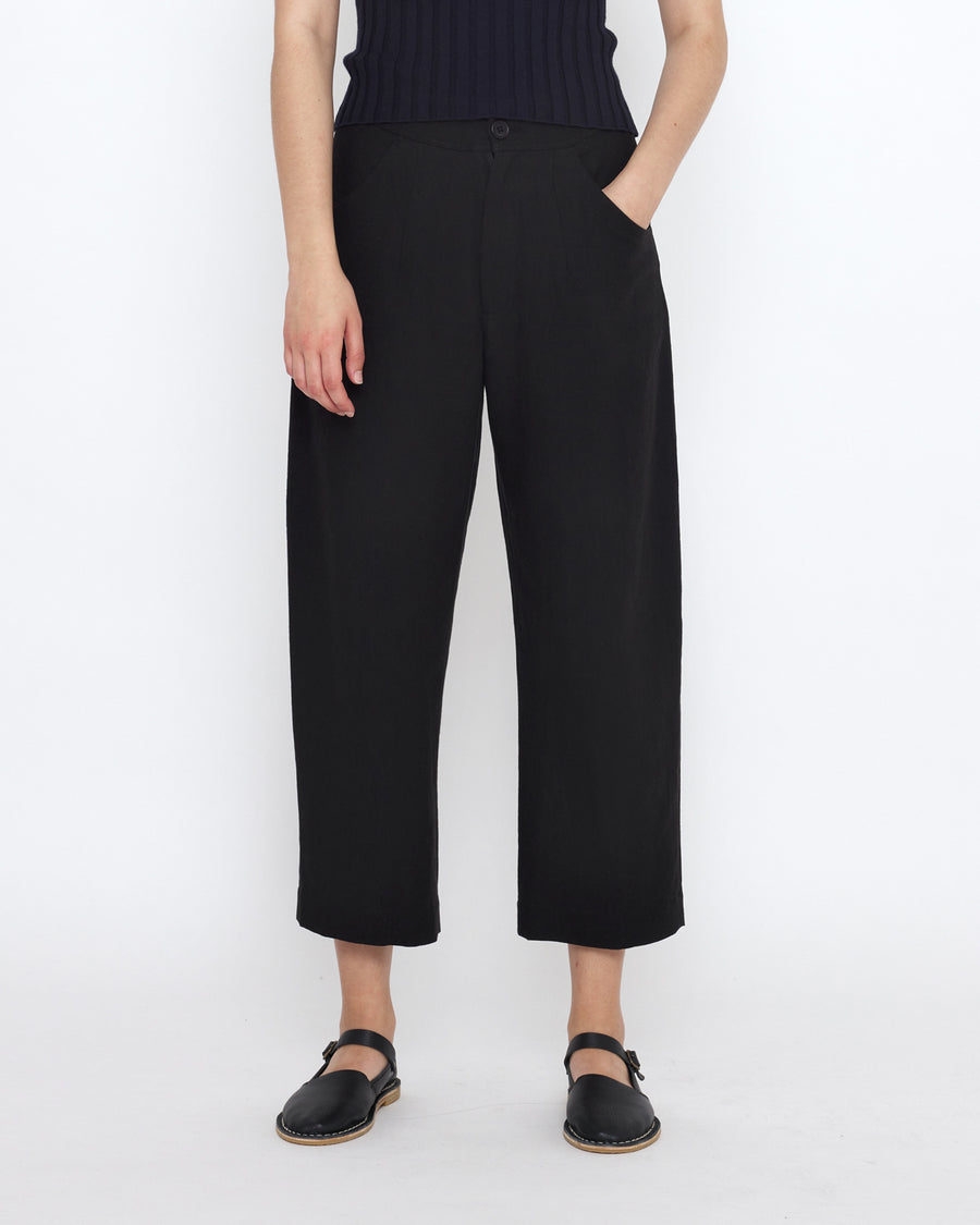 Signature Curve Legged Trouser - Spring Edition - Black