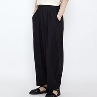 Elastic Panel Barrel Trouser - Summer Edition - SS25 - Black