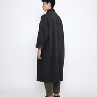 Spring Lapel Coat - SS25 - Washed Black