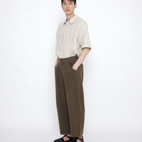 Signature Curve Legged Trouser - Spring Edition - Olive