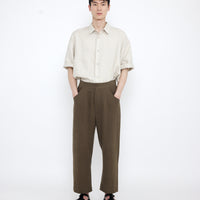 Signature Curve Legged Trouser - Spring Edition - Olive