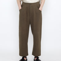 Signature Curve Legged Trouser - Spring Edition - Olive