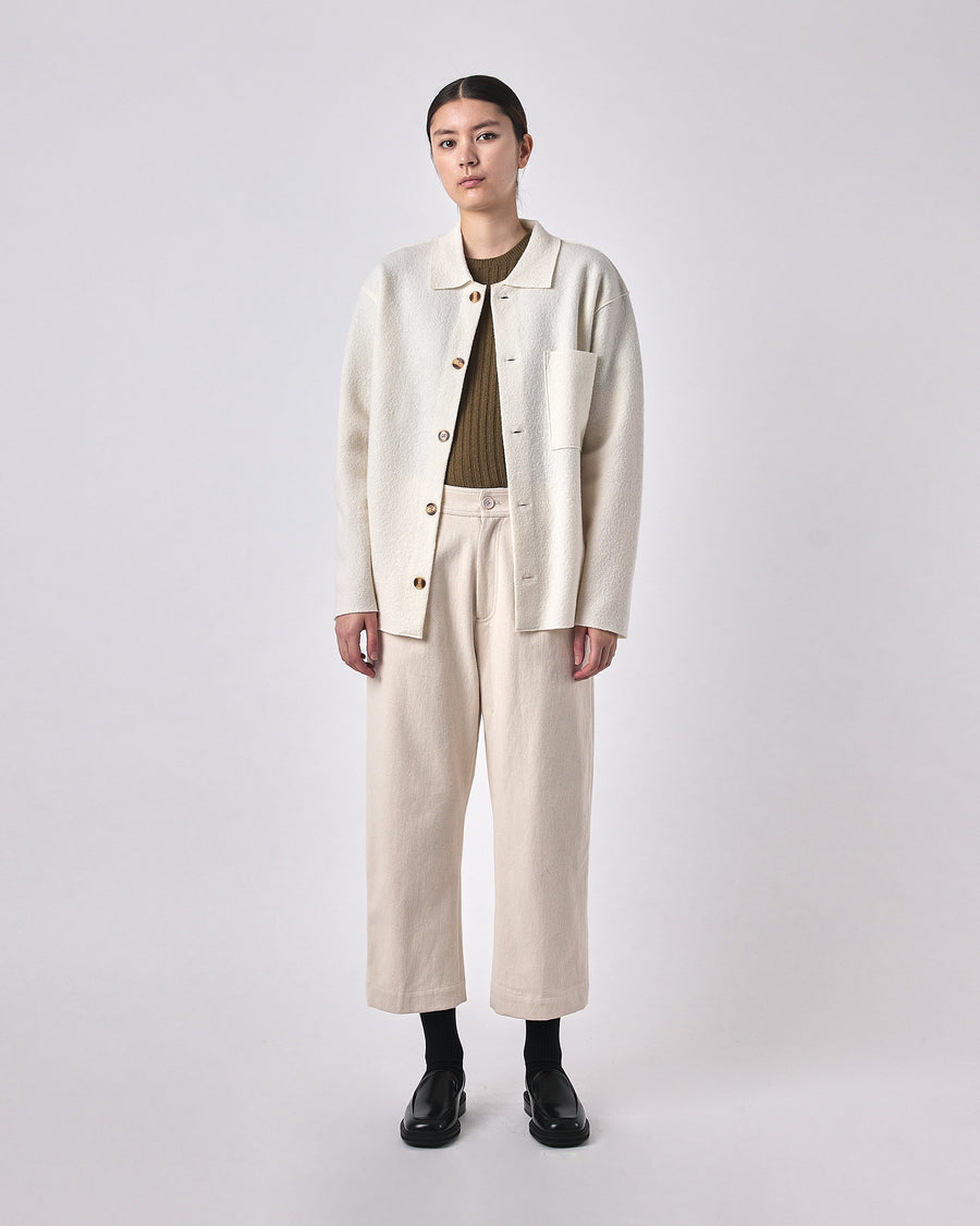 Boiled Wool Shirt - FW23 - Off-White