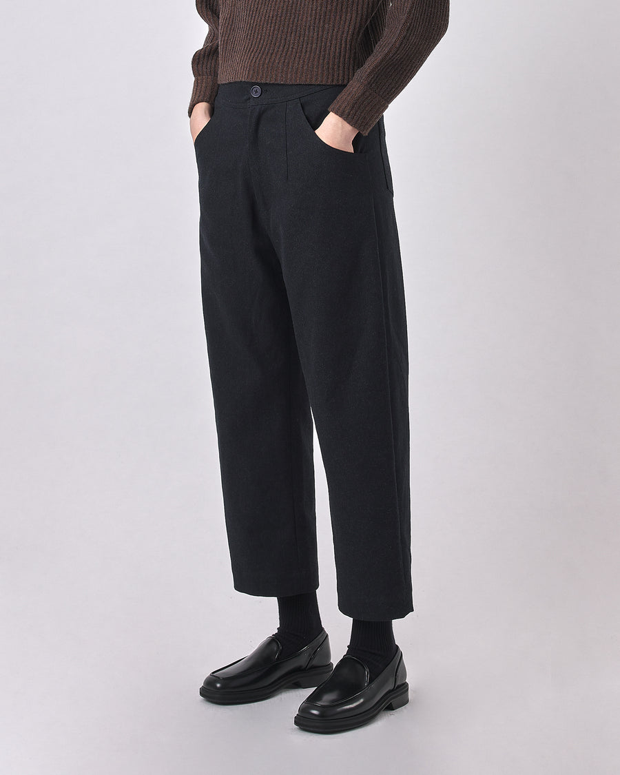Signature Curve Legged Trouser - Fall Edition - Navy Black