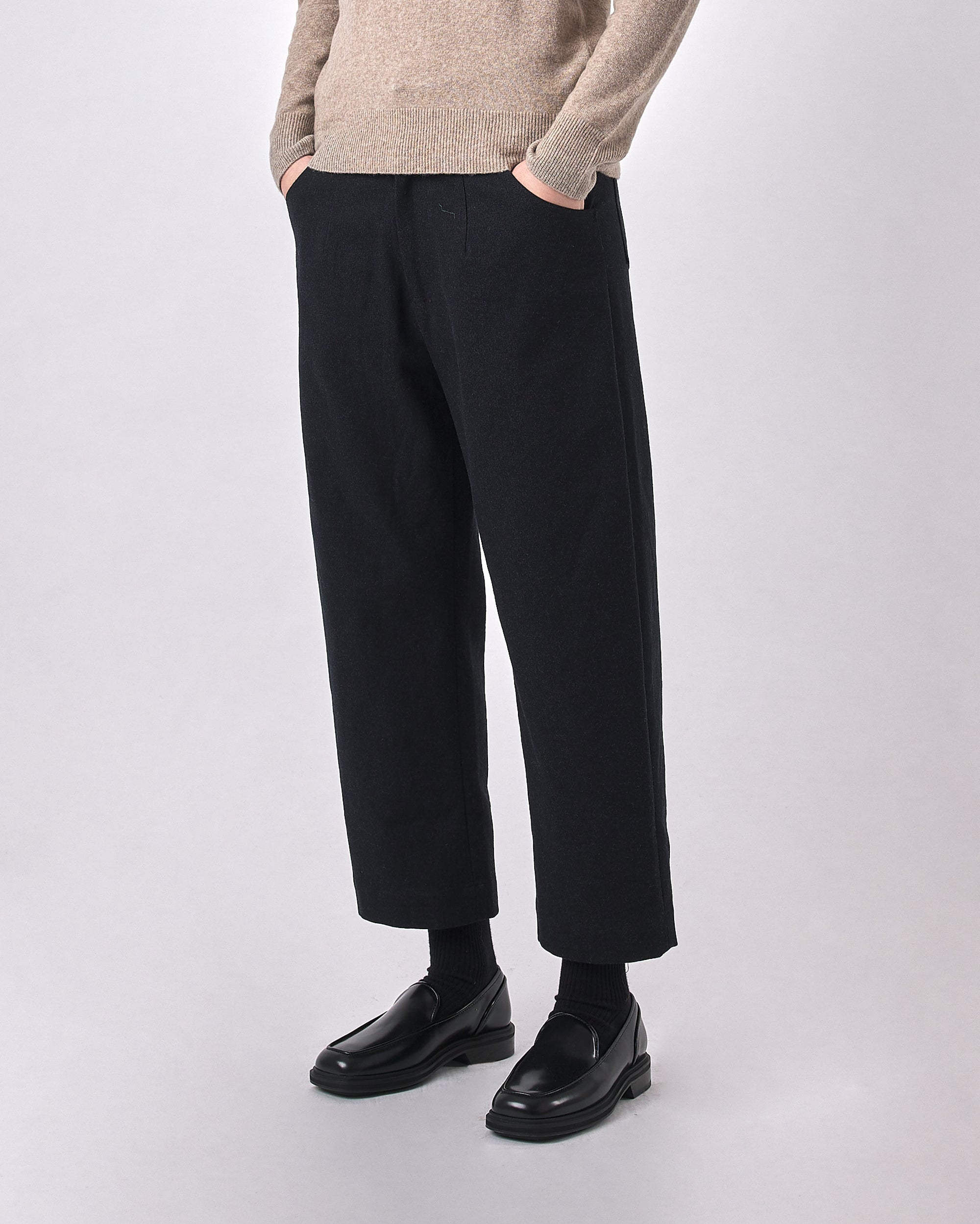Signature Curve Legged Trouser - Fall Edition - Navy Black