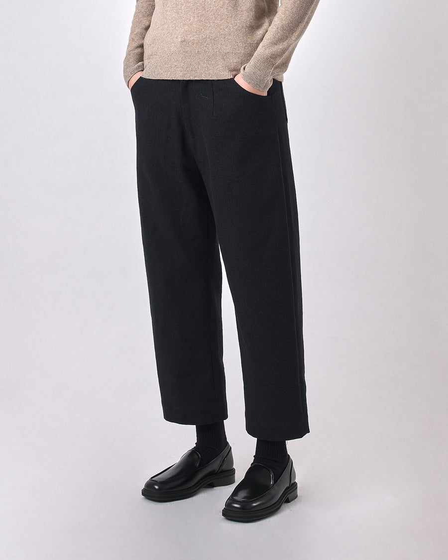 Signature Curve Legged Trouser - Fall Edition - Navy Black – 7115 by Szeki