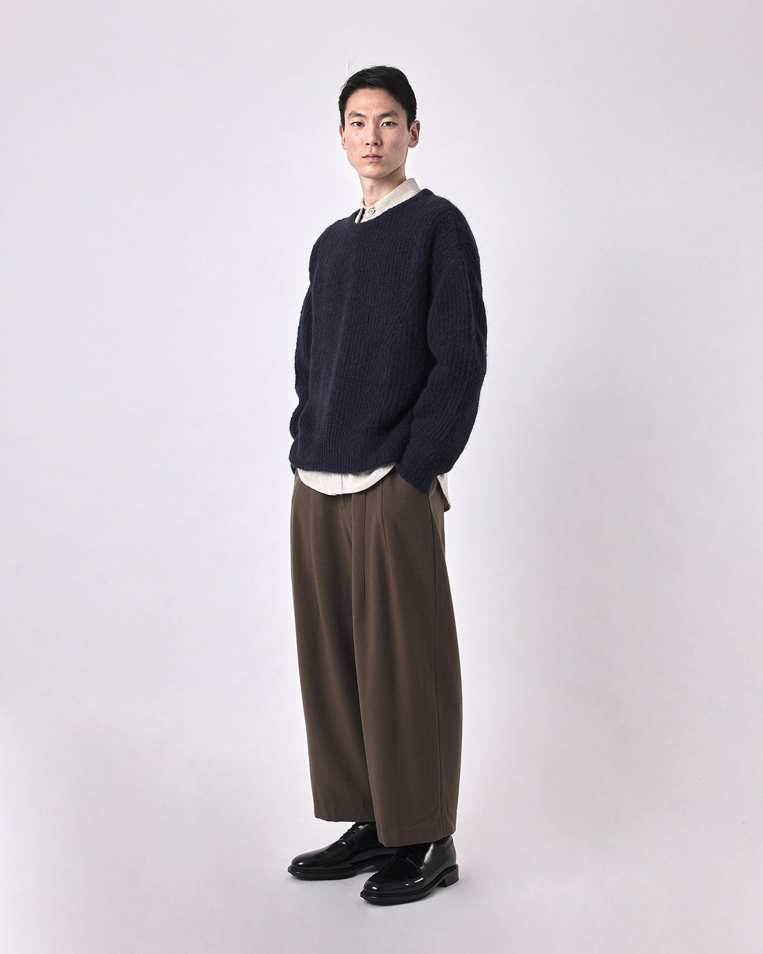 Brushed Airy Pullover - FW23 - Navy