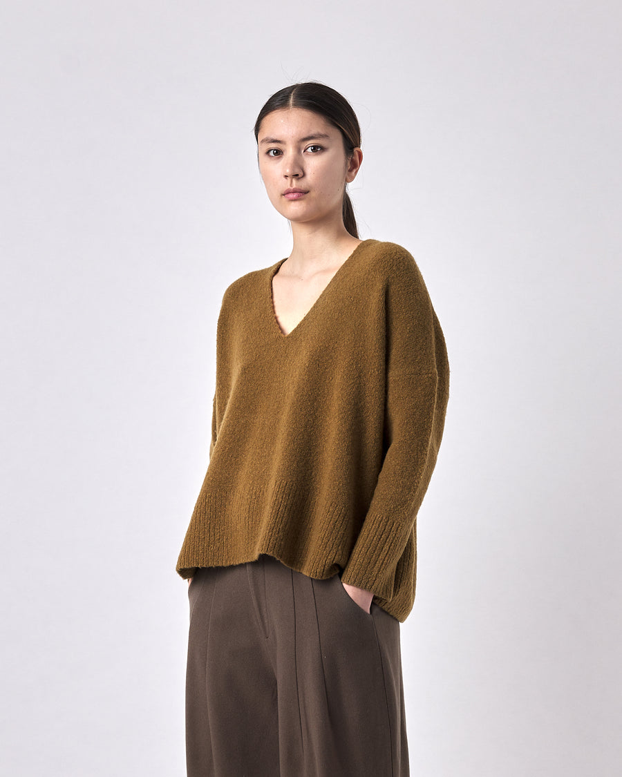 V-Neck Sweater - FW23 - Dijon