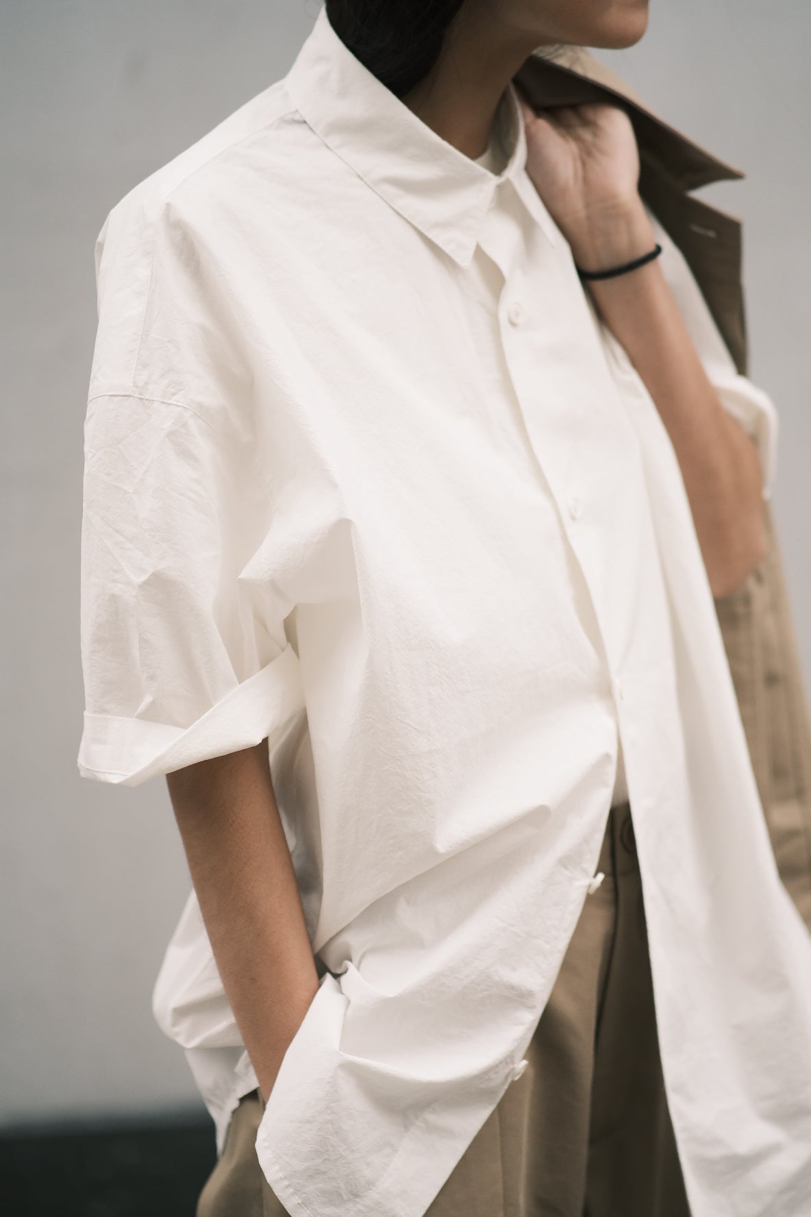 Oversized Short Sleeves Shirt - SS23 - Off-White