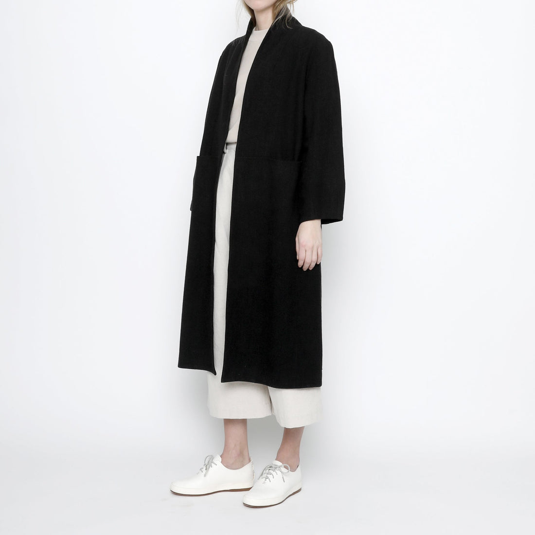 Signature Open Fall Coat - Classic Edition - Black