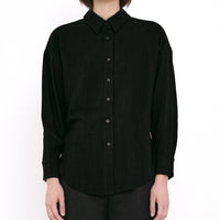 Signature Dolman Shirt - Black