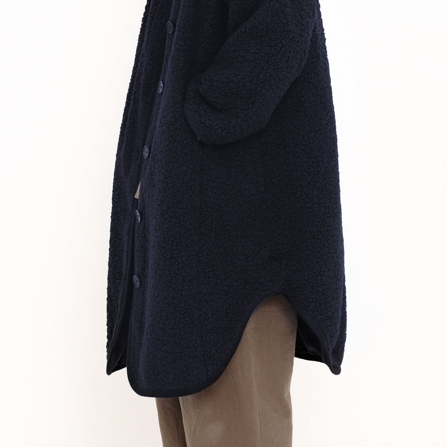 Long Curly Jacket - FW22 - Navy