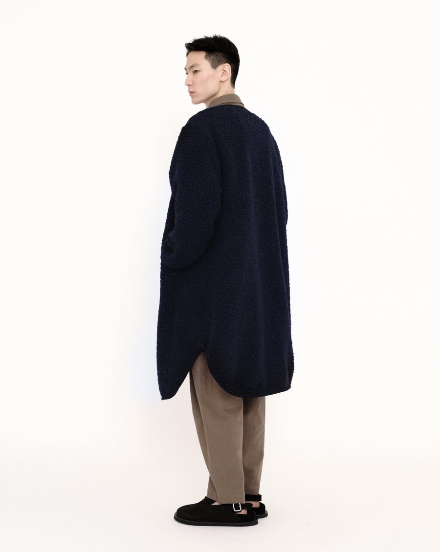 Long Curly Jacket - FW22 - Navy
