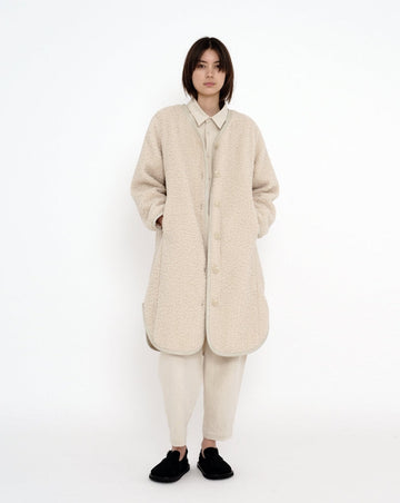 Long Curly Jacket - FW22 - Dove