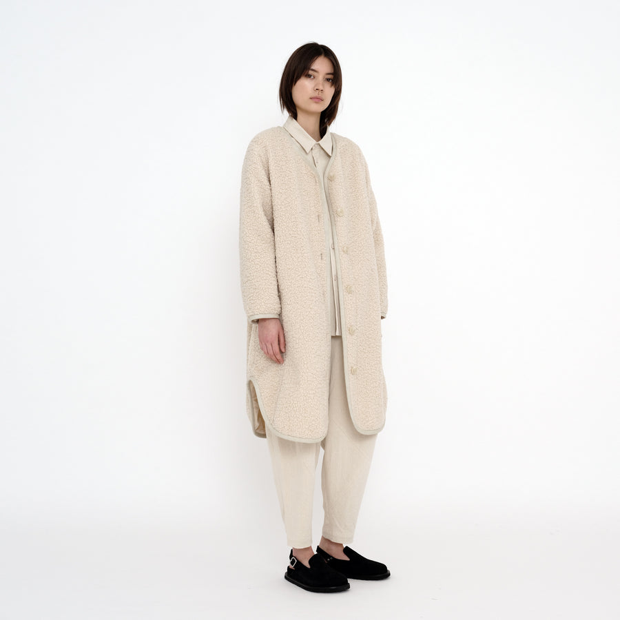 Long Curly Jacket - FW22 - Dove