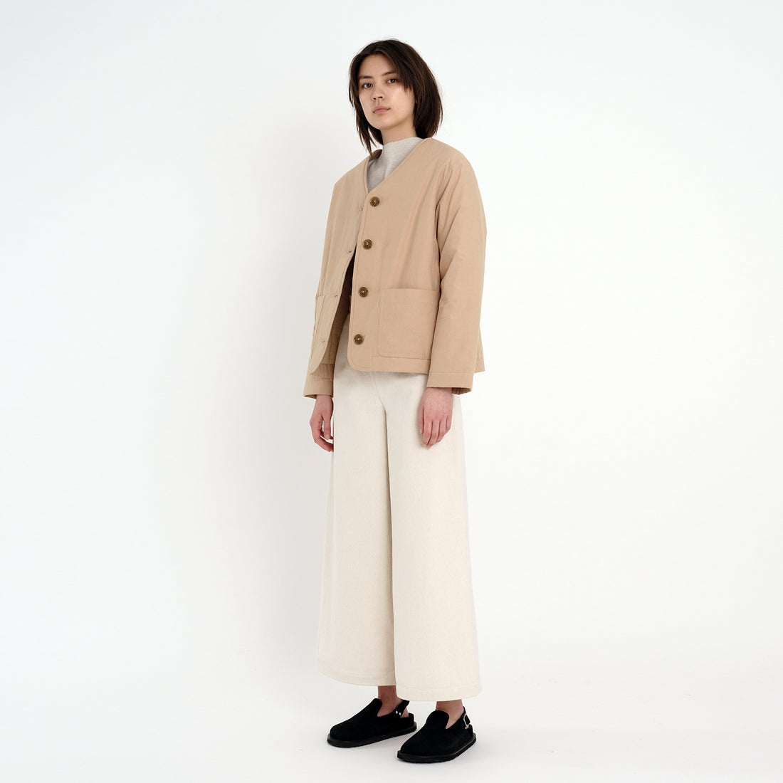 Everyday Liner Jacket - Tan