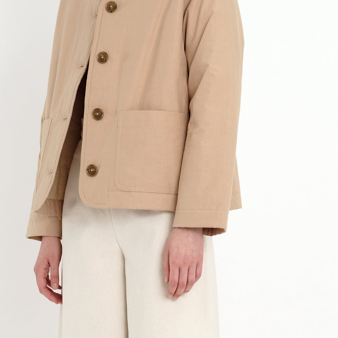 Everyday Liner Jacket - Tan