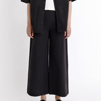 Signature Wide-Legged Trouser - Canvas Edition - Black