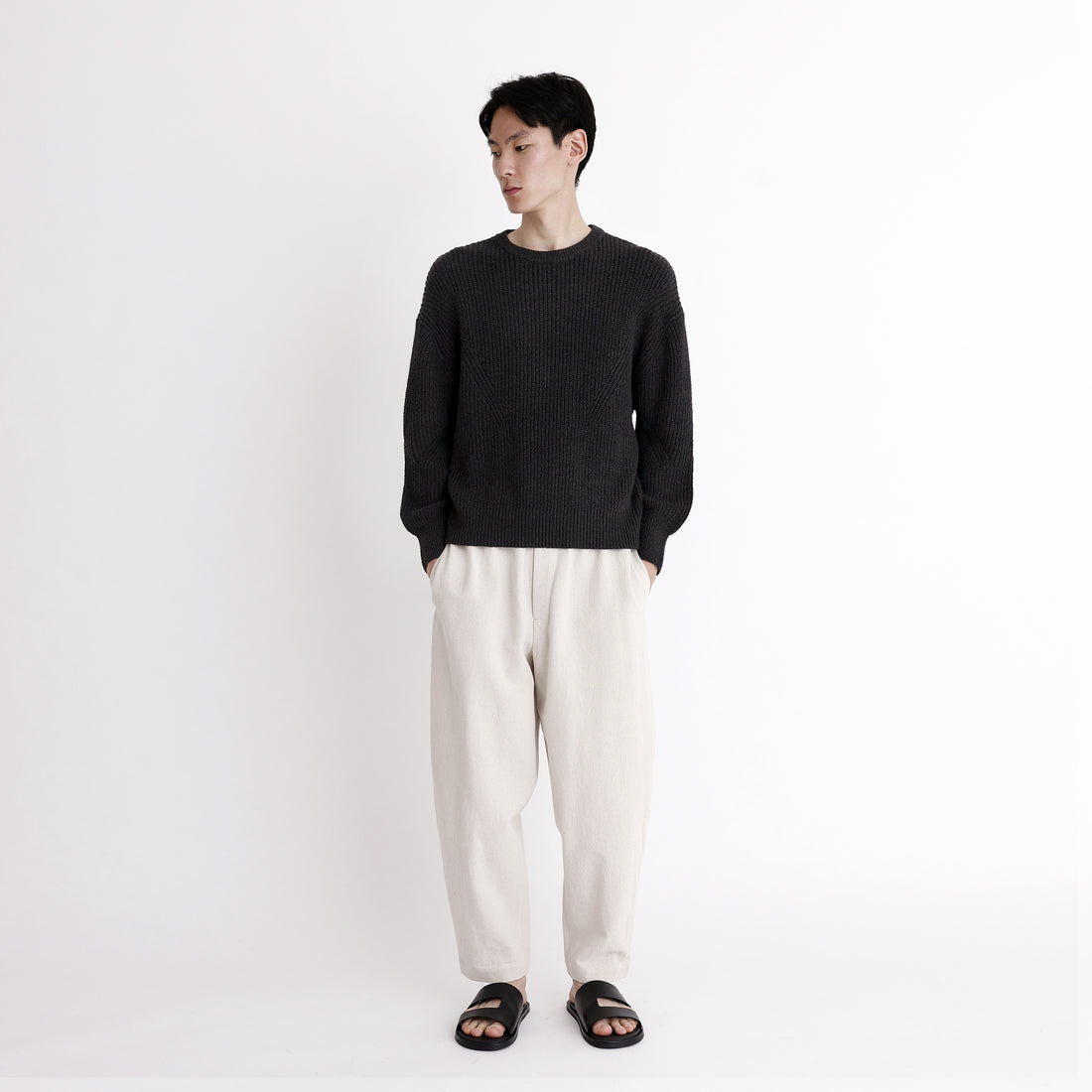 Poet Sleeves Sweater - SS23 - Carbon