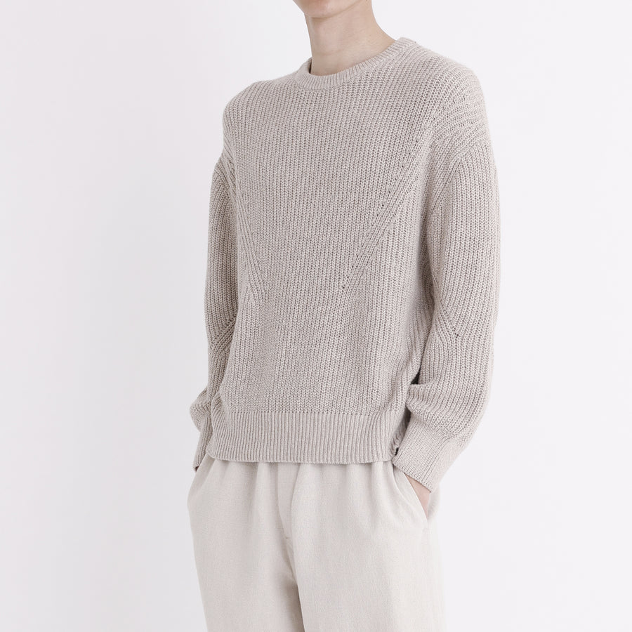 Poet Sleeves Sweater - SS23 - Chickpea