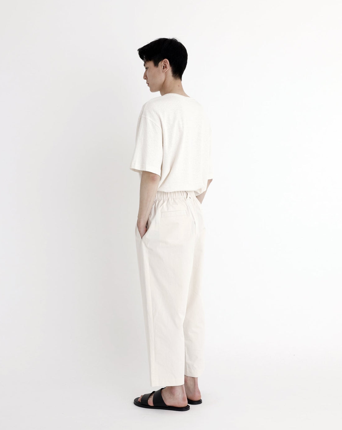 Elastic Drop-Crotch Trouser - SS23 - Off-White