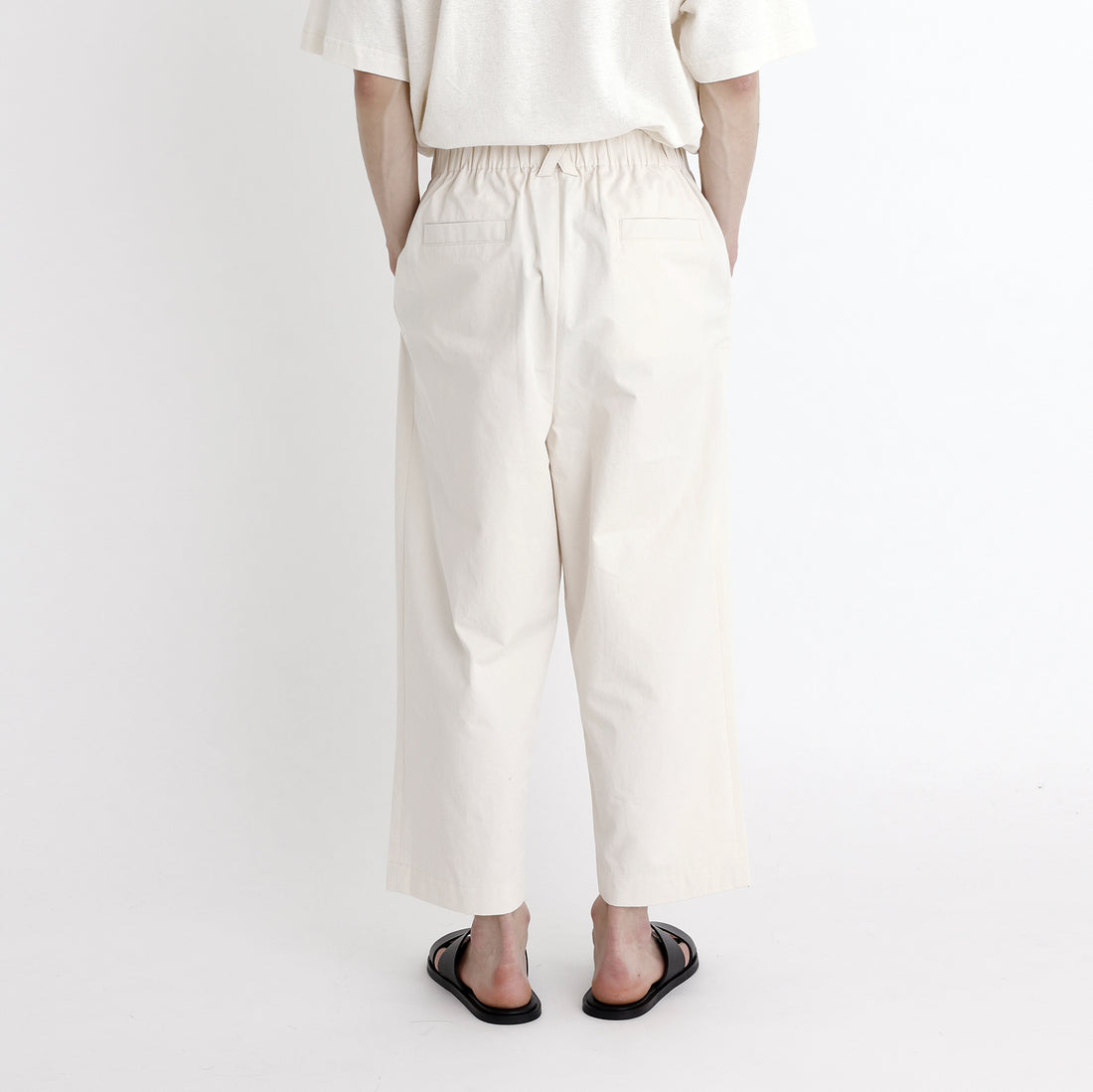 Elastic Drop-Crotch Trouser - SS23 - Off-White