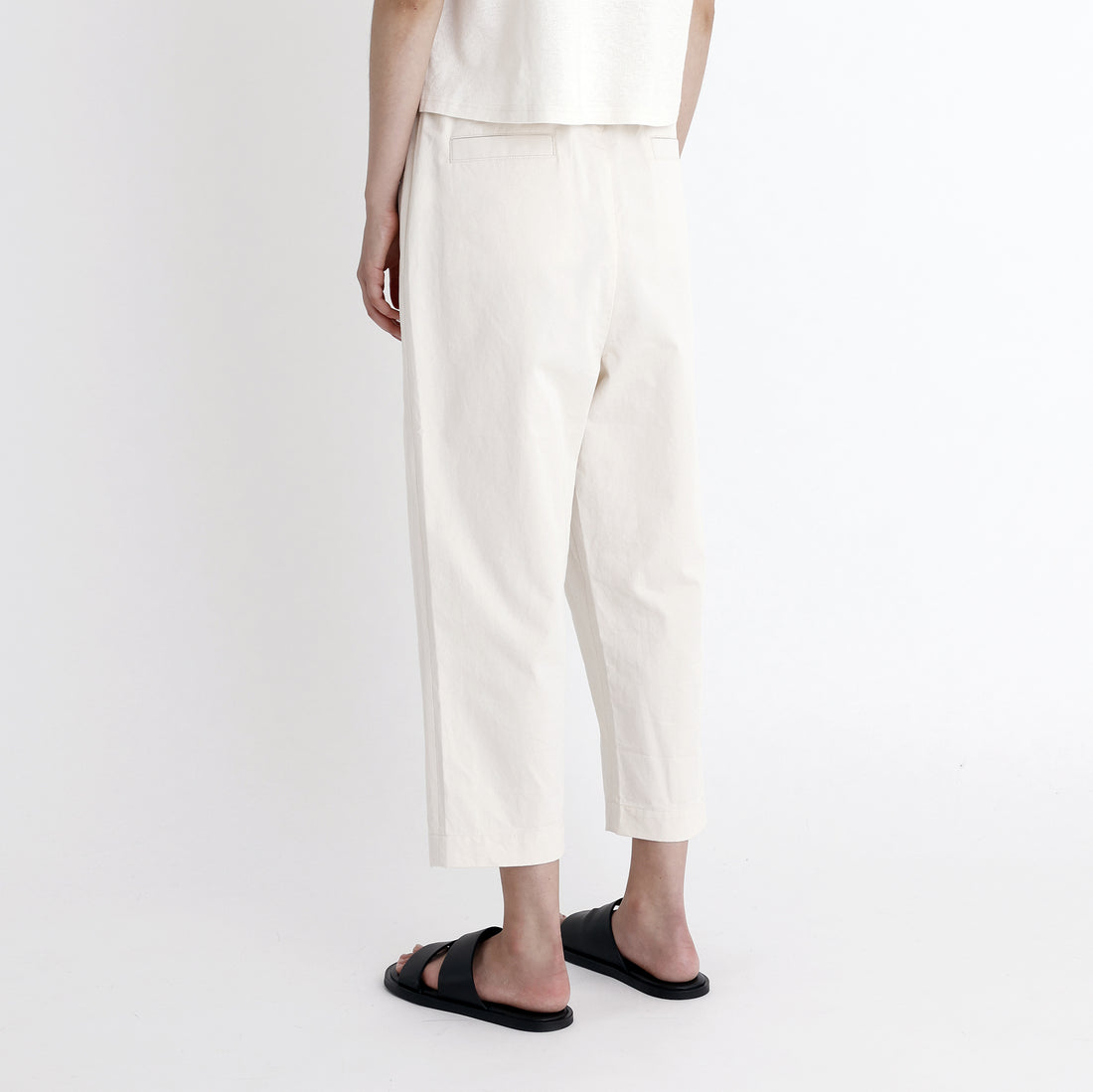 Elastic Drop-Crotch Trouser - SS23 - Off-White