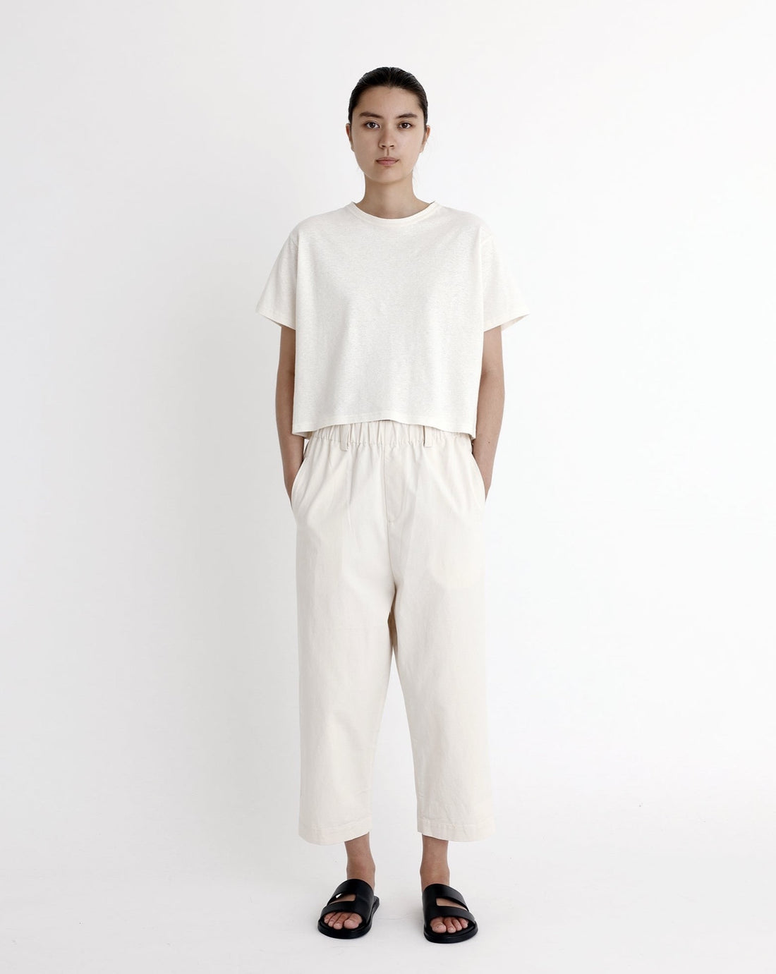 Elastic Drop-Crotch Trouser - SS23 - Off-White