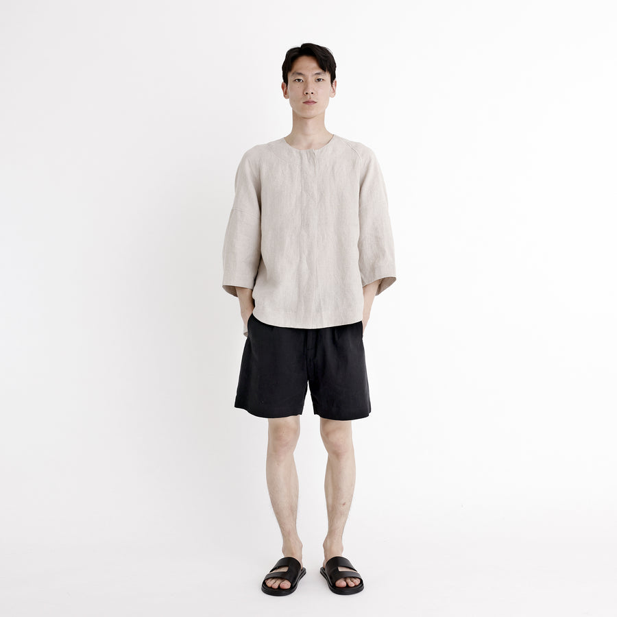 Linen Lantern Sleeves Shirt - SS23 - Color Options