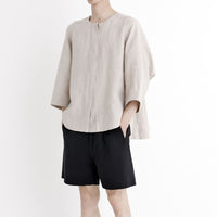 Linen Lantern Sleeves Shirt - SS23 - Color Options