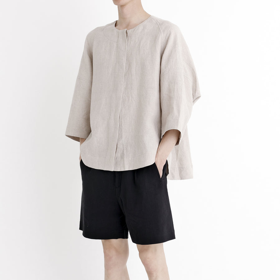 Linen Lantern Sleeves Shirt - SS23 - Color Options