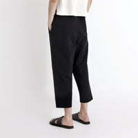 Elastic Drop-Crotch Trouser - SS23 - Black