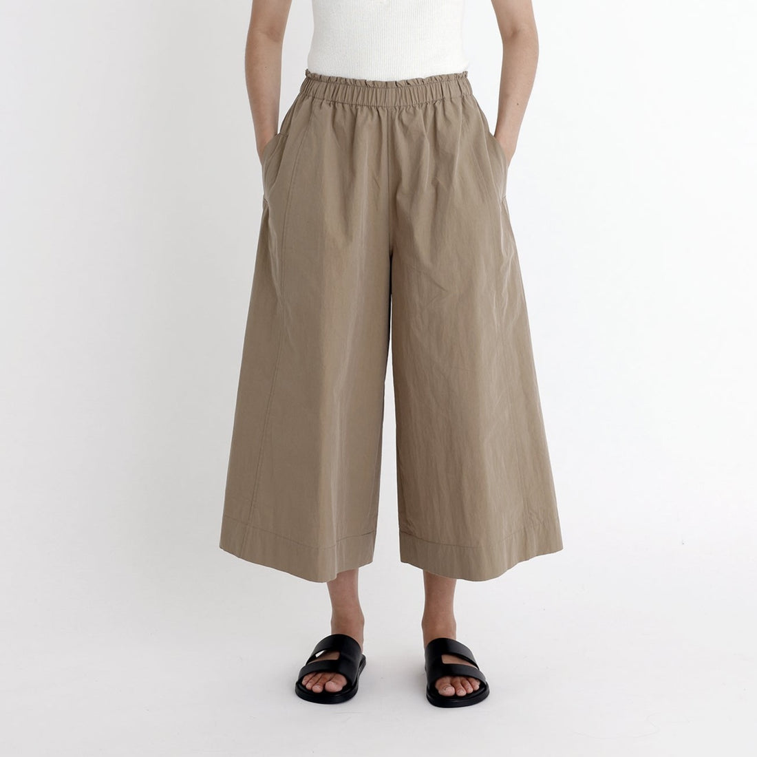 Elastic Culottes - SS23 - Tan