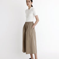 Elastic Culottes - SS23 - Tan