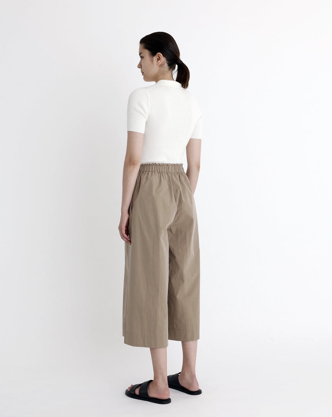 Elastic Culottes - SS23 - Tan