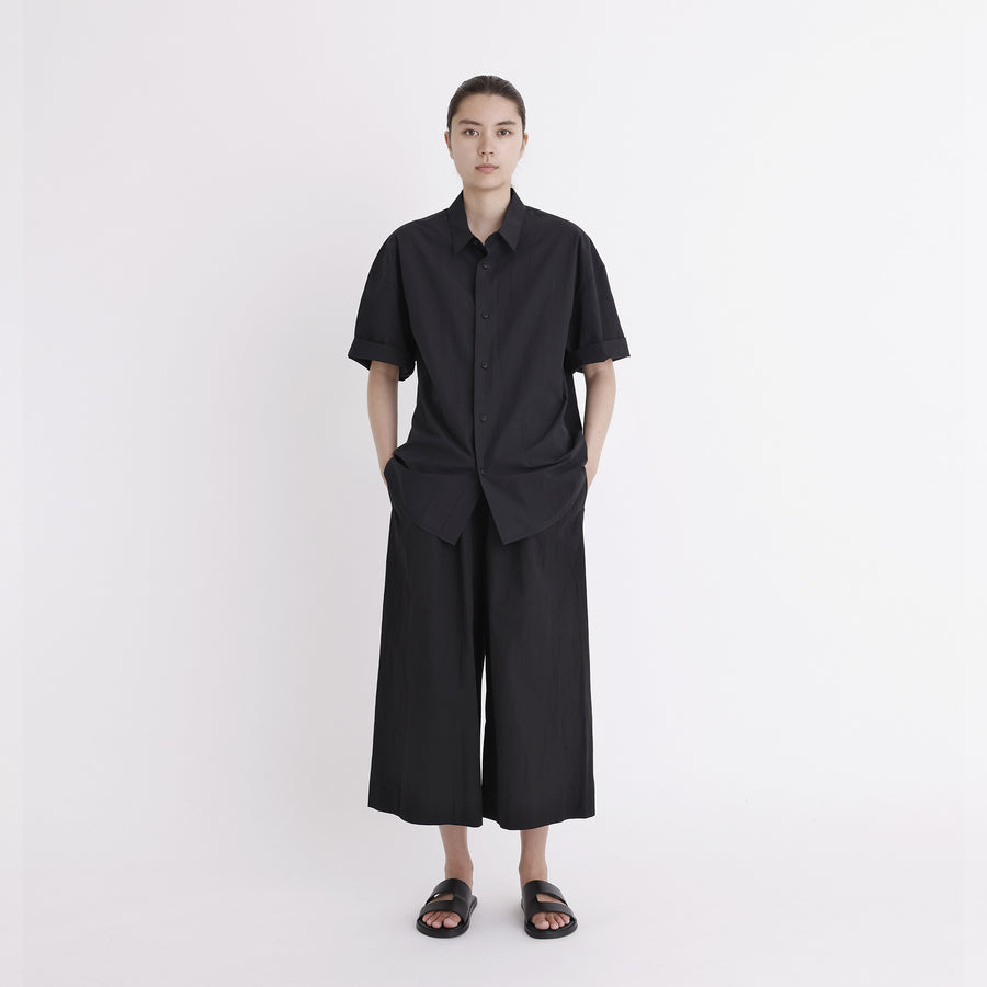 Oversized Short Sleeves Shirt - SS23 - Black