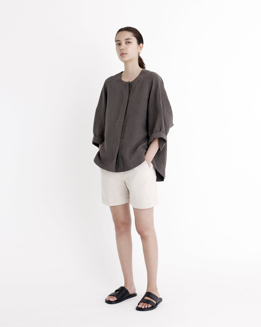 Linen Lantern Sleeves Shirt - SS23 - Color Options