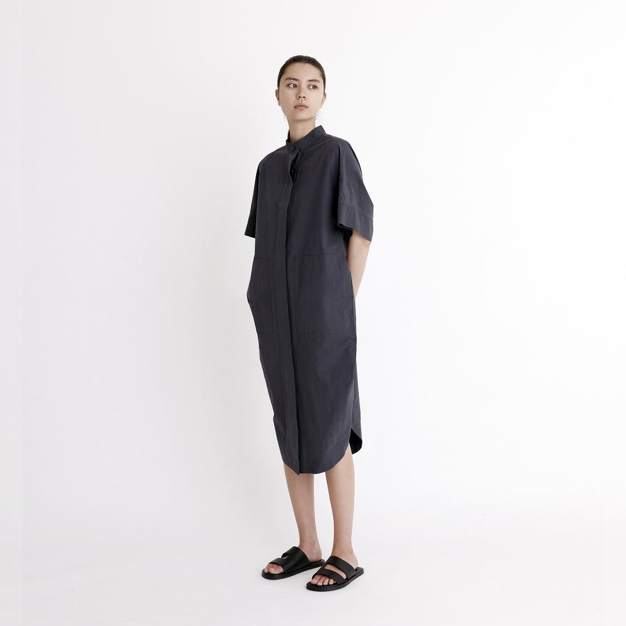 Lantern Shirtdress - SS23 - Hale Navy