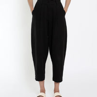 Signature Lantern Trouser - Black